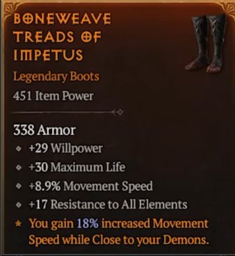 Boneweave Treads of Impetus